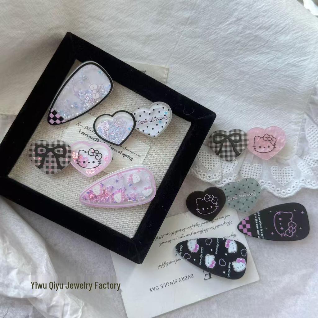 Cute Kitty Cat Rocking Hair Clip for Baby and Children's Bangs