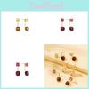 Zircon Luxurious Studded Earrings For Women Exquisite Holiday Idea Gift