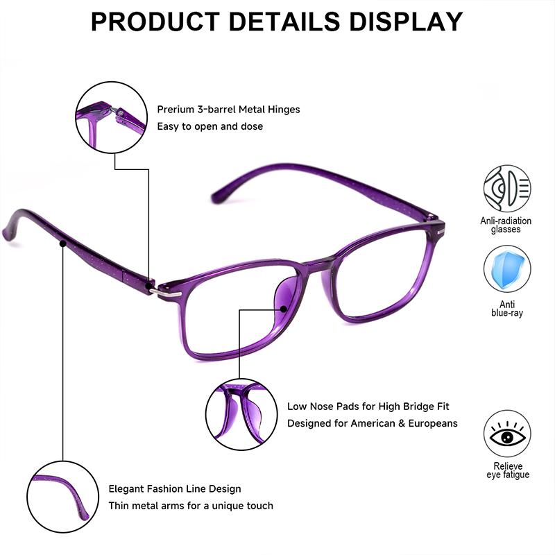 1pack Auto-Focus Presbyopia Glasses | Blue Light Blocking | Minimalist Fashion Unisex Reading Glasses