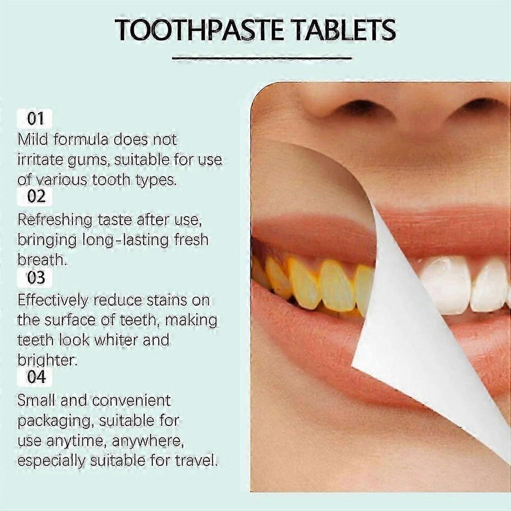 186pcs Mint-based Dentifrices to Improve Oral Hygiene, Eliminate Smokey Odors, Cleanse the Mouth, Solid