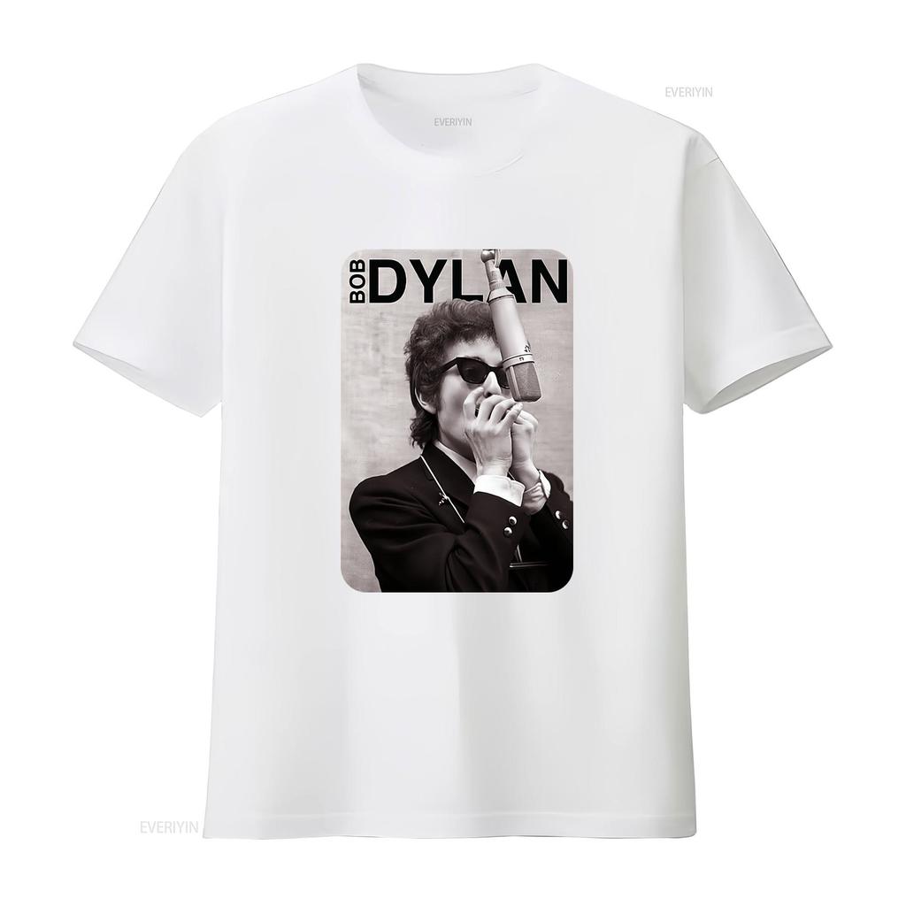 NUEVA Camiseta Bob Dylan Amante del Arte Para Ella Él vintage Lavada hombre Unisex Casual Elegante Elástica streetwear Versátil