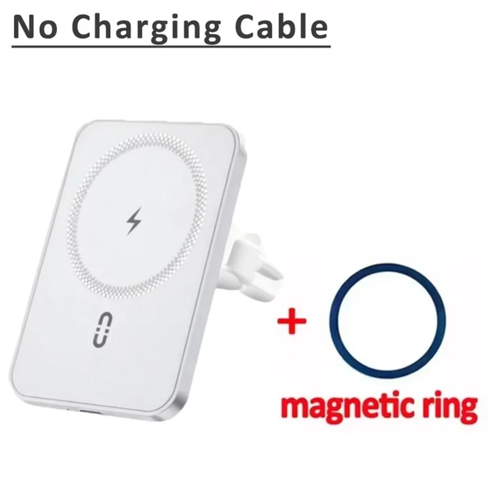 Car Air Vent Magnetic GPS Phone Holder Stand Wireless Charger For Magsafe iPhone 17 16 15 14 13 12 Pro Max Cell Fast Charging