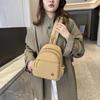 Women's Mini Multifunctional Korean Style Solid Color Travel Backpack
