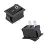 10Pcs DC AC Rocker Switch, SPST Minion/Off Toggle Switch 2