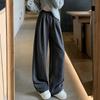 Women's Elastic High Waist Wide Leg Pants Straight Leg Trousers Heart Polka Dot Print Vintage Casual Dress Pants For Spring Autumn Daily Wear