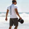 Luxurious Men Gym Bodybuilding Tank Top Muscle Short Sleeve Casual Tee Shirt