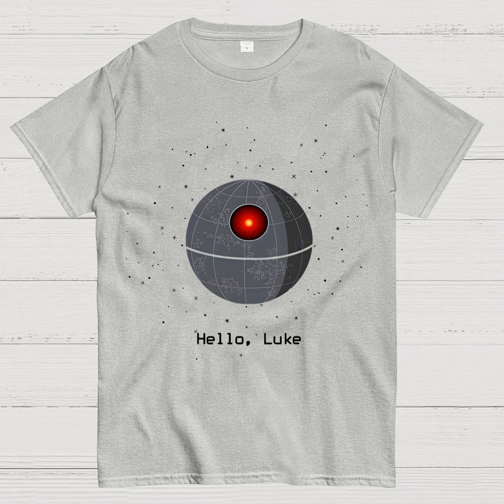 Hello Luke Unisex 100% Cotton Summer Casual Cool Loose T-Shirt