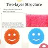 Double Sided Sponge Set - Scratch Free Deep Clean Kitchen Bathroom More Ergonomic Design Sponge Holder for Kitchen Sinks