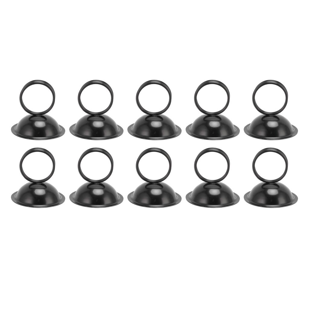 10pcs Table Number Holders Place Card Holders Metal Wire Picture Holders Cards Stand Name Menu Clips
