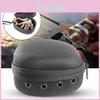 Drain With Hole Zipper Closure Waterproof Drumspinningraft Reel Fishing Pouch Bag