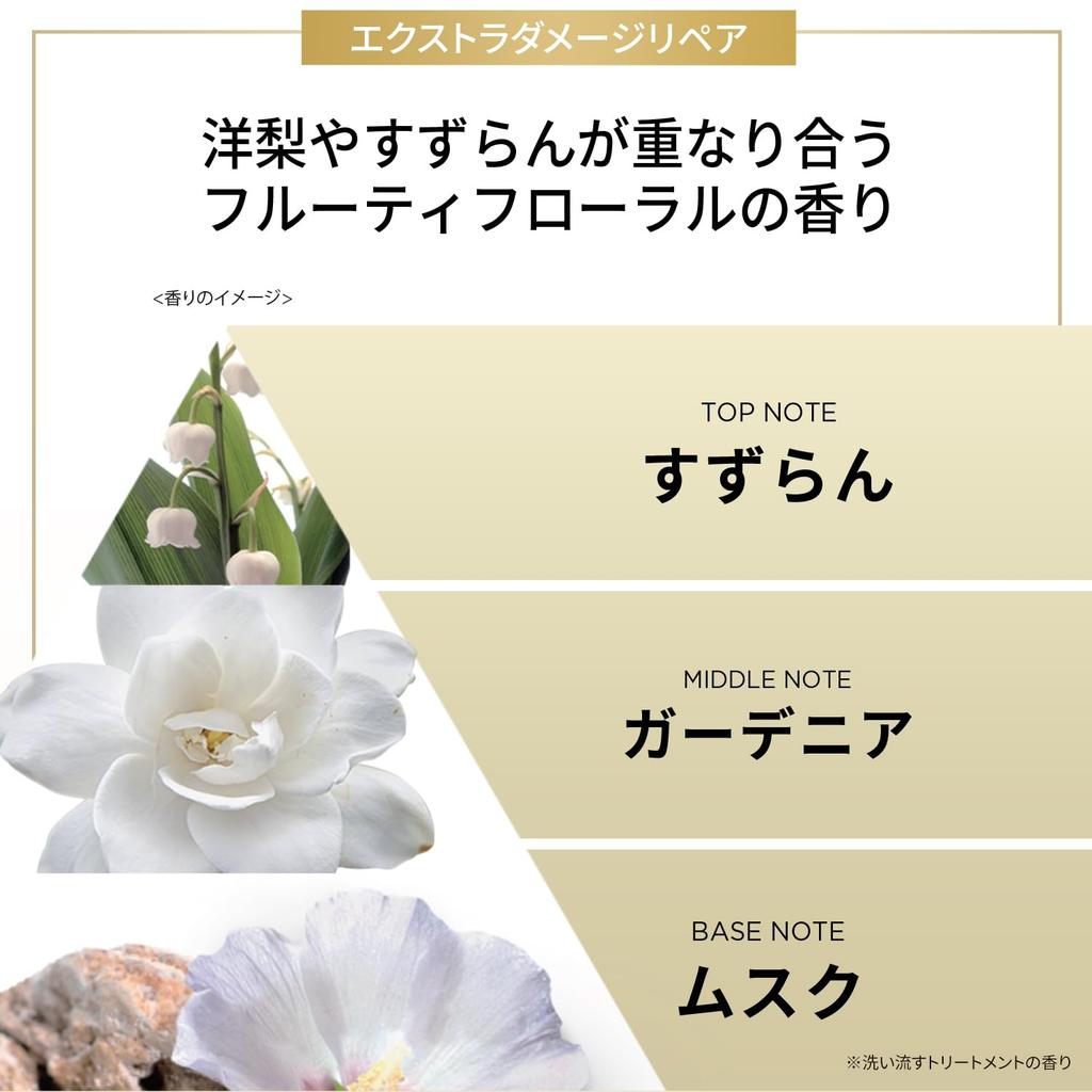 Pantene 300g Extra Extra Damage Repair Rinse-Off Treatment, (1.7 servings), Large,