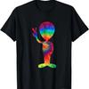 Tie Dye Alien Tie Dyed Space Exploration Spaceship T Shirt T-Shirt