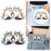 Adjustable Waist Buckle Jeans Button Pin Instant Adjust Pants Fashion No Sewing Required