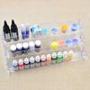 Acrylic Nail Polish Organiser 2-7 Tiers Tier Clear Nail Polish Holder Essential Oil Organiser Shelves Display Rack Stand