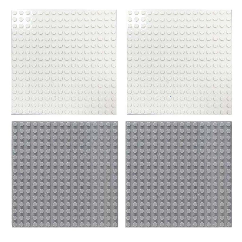 16x16 Block Base Plate 4pcs Compatible with Mainstream Brands Play CHILDREN'S Creativity Toy Base Accessories