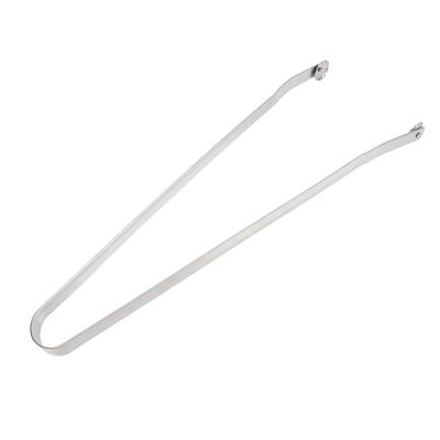 BBQ Sausage Turning Tongs Stainless Steel High Temperature Resistant Secure Grip Ergonomic Kitchen