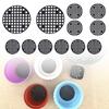 50pcs Plastic Flower Pot Hole Mesh Mat Round Bonsai Pot Bottom Mesh Mat 2.5/4.5/7.5cm Flower Pot Bottom Round Plastic Breathable