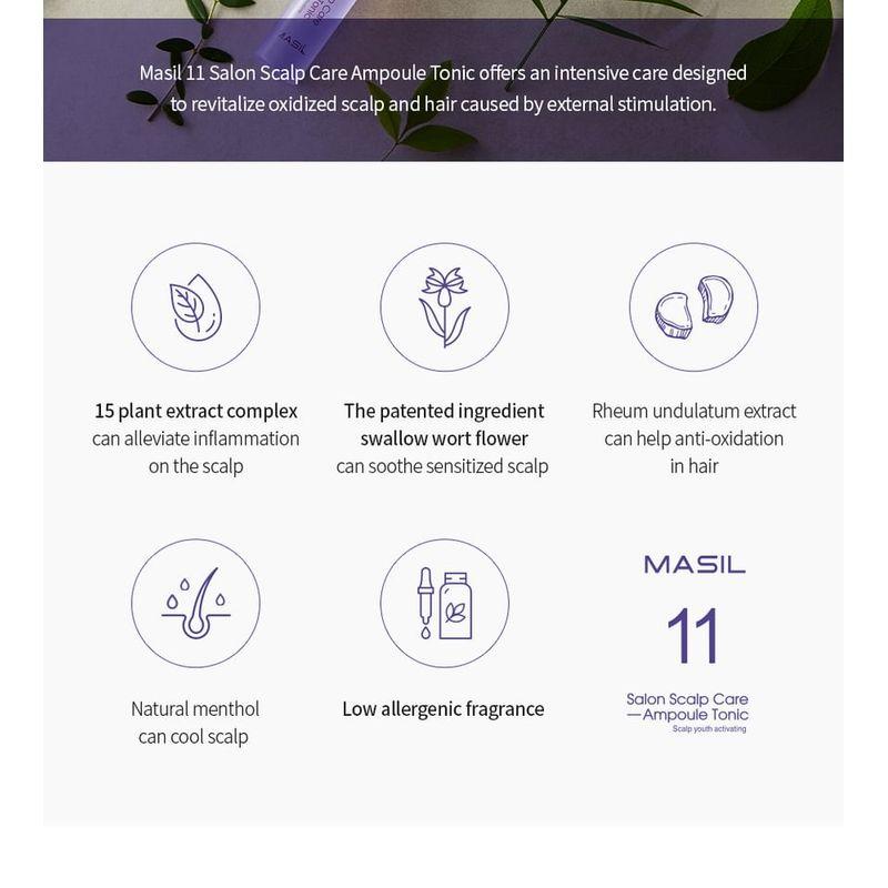 MASIL - 11 Salon Scalp Care Ampoule Tonic
