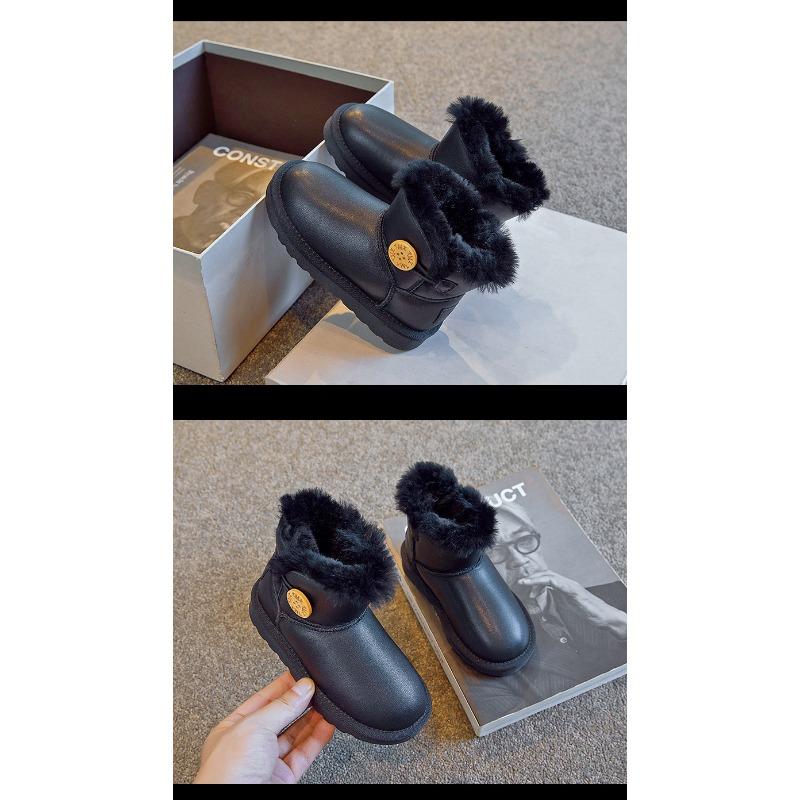 Детские зимние ботинки новые зимние для девочек с мехом — фото 13