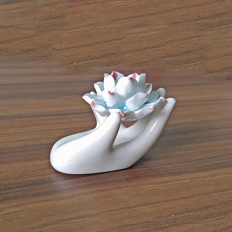 

Подставка для благовоний Бергамот для ароматических палочек Керамическая ценница Лотос для Йоги Медитации Домашний Декор Мини-аромалампа