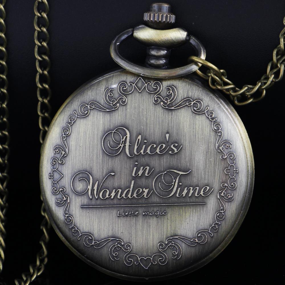 Unique Fashion Quartz Pocket Watch For Women Children Steampunk Necklace Chain Clock Fob Watches