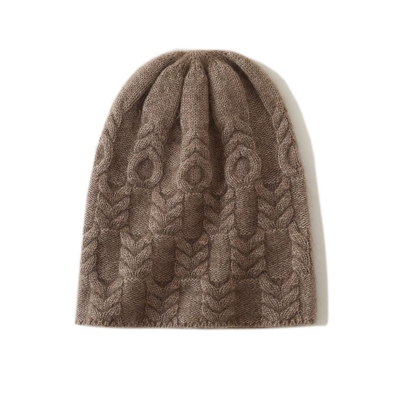 2025 Women's Cashmere Knit Headwrap: High-End, Warm Ear Protection for Fall/Winter