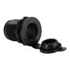 12V 24V ABS Car Motorcycle Cigarette Lighter Power Plug Socket with Waterproof Cover