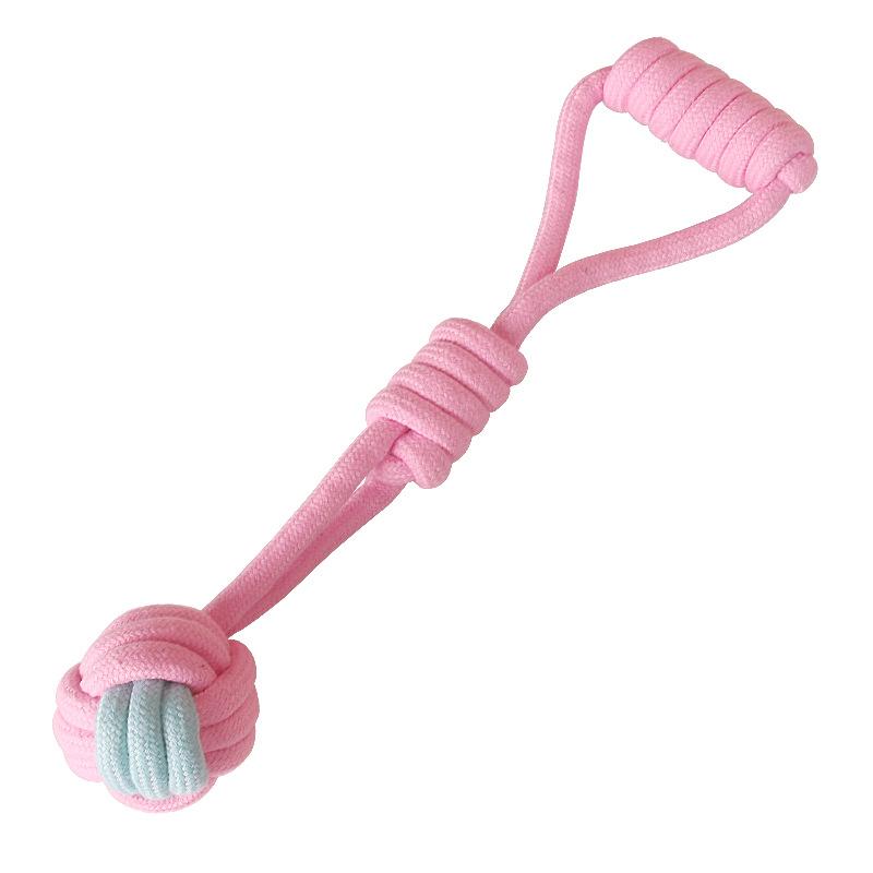Candy-colored, Chewable Cotton Rope Teething Toy Set, Pet Gnawing, Dog Chewing Toy, Pet Teething