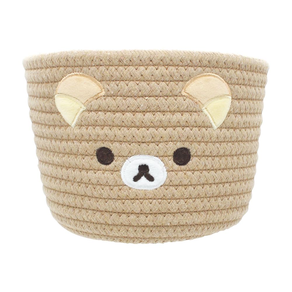 Factory Rilakkuma Rope Basket H135 x W180 x T s S Rilakkuma Approx D180mm RK-5545443RK 4790₽