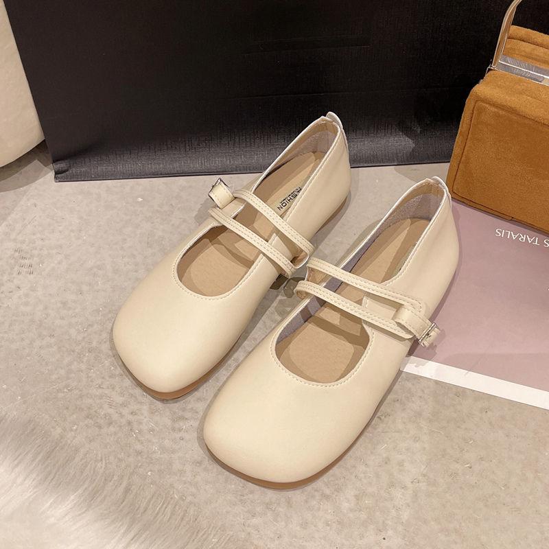 Ladies Footwear Summer Round Toe Mary Jane Women's Flat Shoes Quick Delivery Chic and Elegant Y2k Wholesale Dress Shoe On Sale