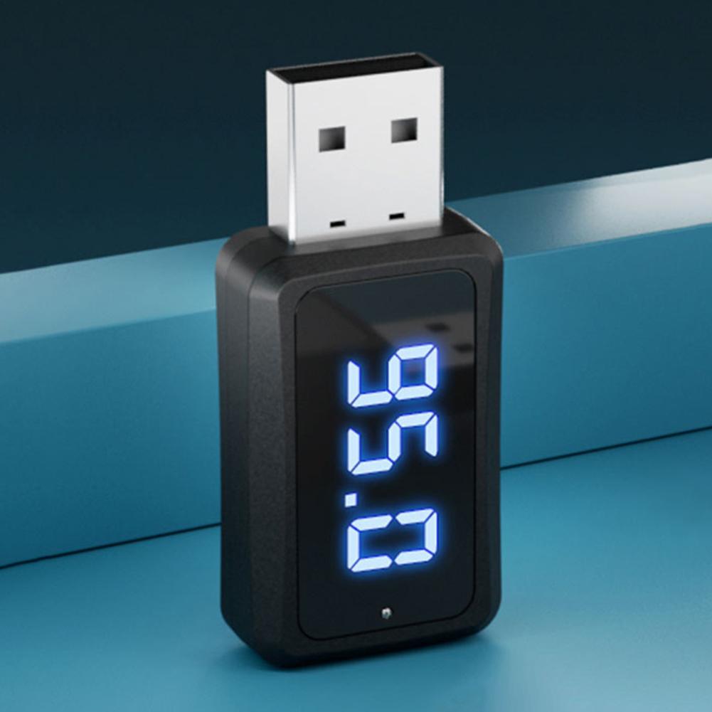 FM02 USB Wireless Receiver Transmitter Dongle Handsfree Call Audio Receiver Transmitter Bluetooth-Compatible Auto Accessories