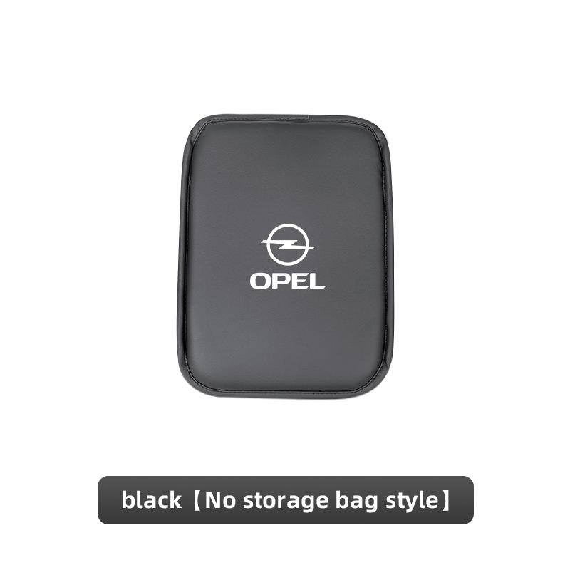 

Leather Car Interior Armrest Box Cover Center Console Accessories For Opel Astra Insignia Vivaro Corsa Mokka Zafira Vectra OPC чорний