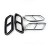 For Mercedes Benz C Class W206   Car Rear Tail Throat Muffler Decoration Frame Exhaust Pipe Sticker Exterior Accessories