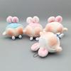 Plush Bunny Toys Decoration Cartoon Animal Toy Gifts Bag Charm Pendant Keychain