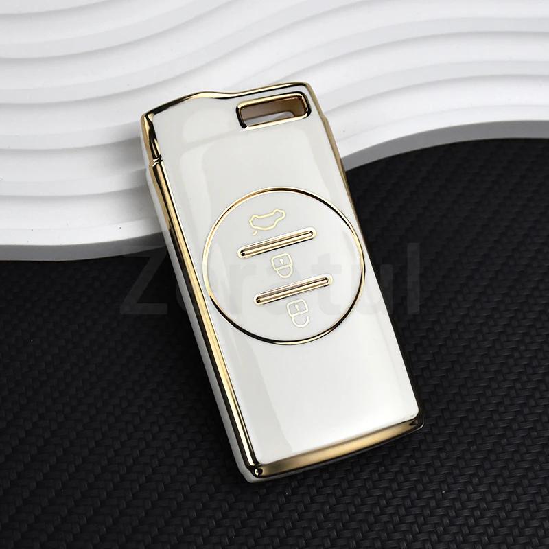 TPU Car Key Case Cover For Chery Tiggo 7 Pro 8 Pro Exeed Tiggo 2 3x Arrizo 5 Pro Gx 5x EQ7 Auto Shell Fob Holder Accessories