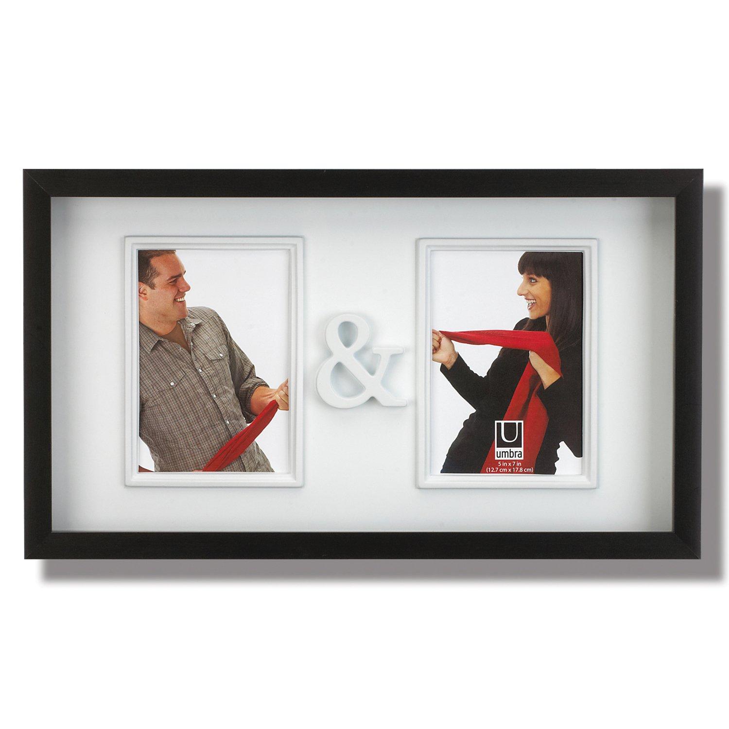 

Umbra FRAME Photo Frame Frame x Black 2316150040 YOU&ME Wall-Mounted (YOU&ME (5x7) 2)