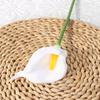 Pu Calla Lily Artificial Flower For Wedding Decor Home Staging Photography Prop