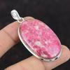 Thulite Pendant Handmade Jewelry 925 Sterling Silver Pendant Thulite Jewelry Gemstone Pendant Ethnic Pendant Mother's Day Gift Women Pendant