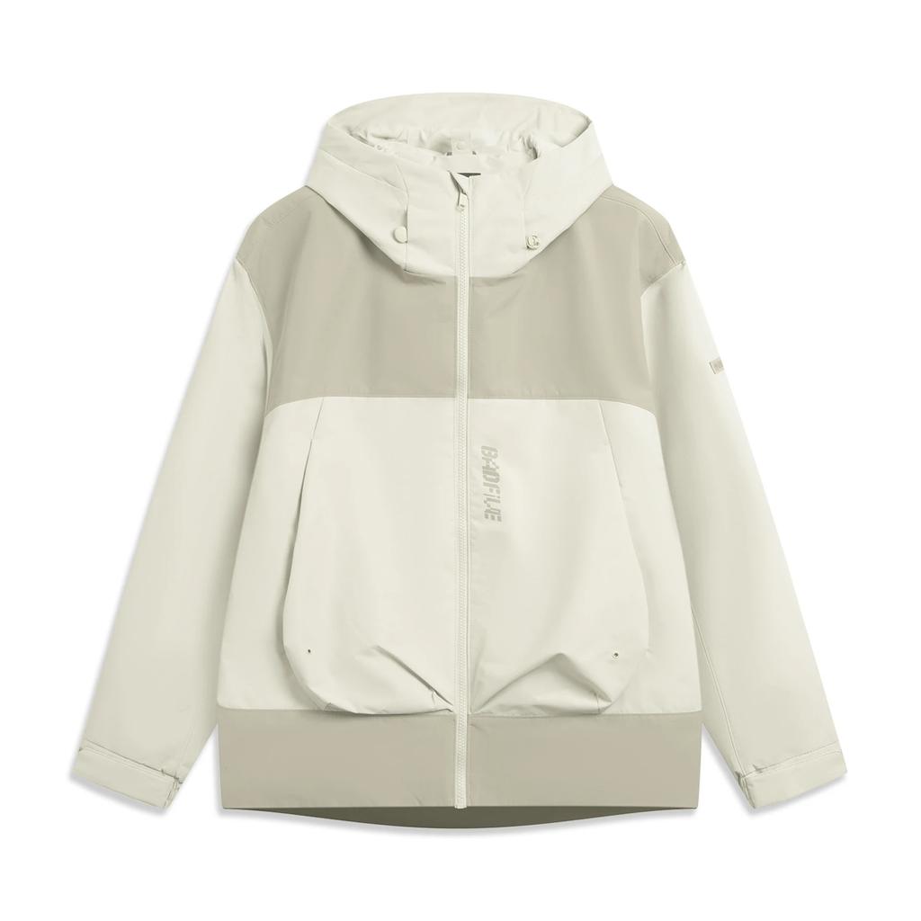 Li Ning Basketball Series Sports Hooded Zip Windbreaker Men Outerwear AWBV105-1