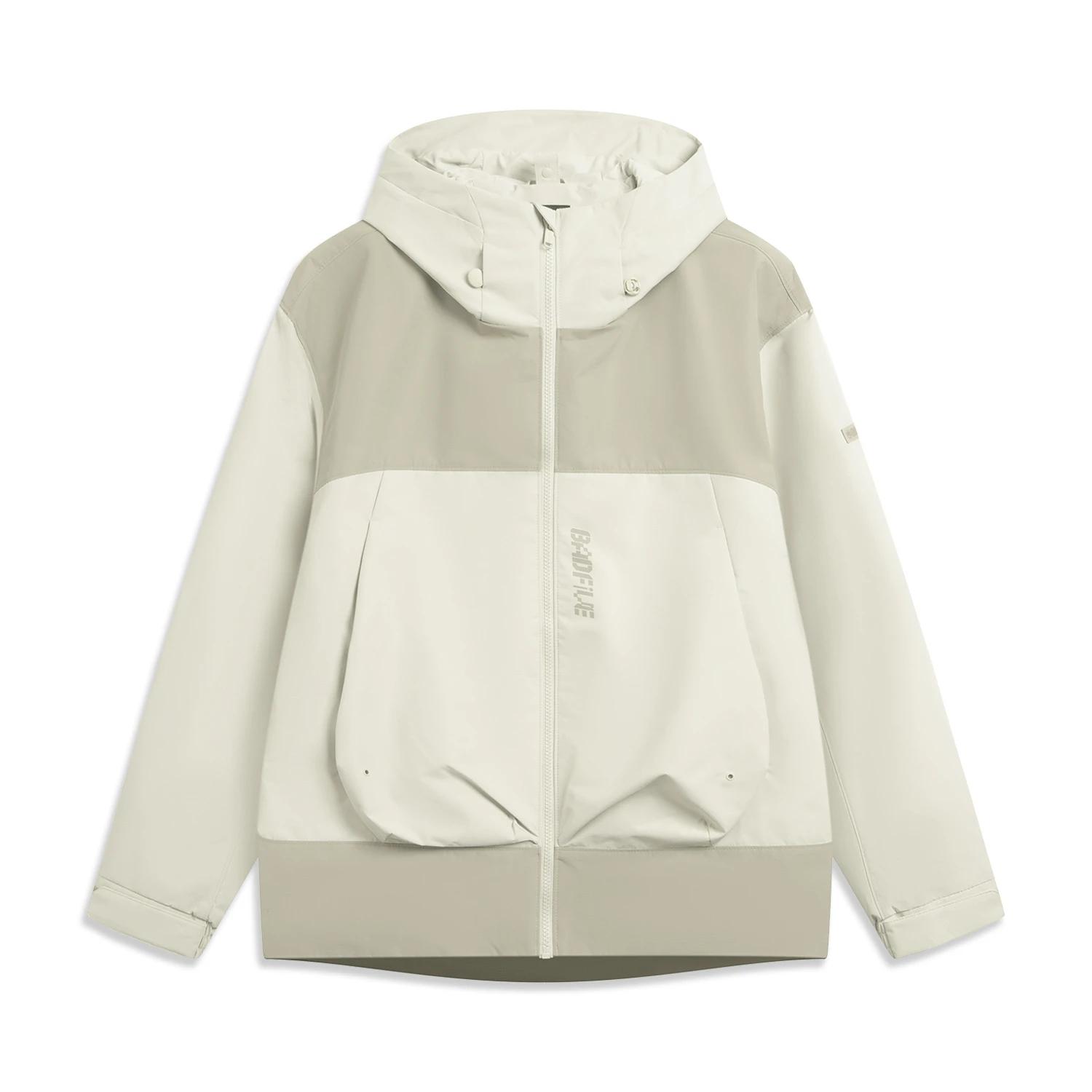 

Li Ning Баскетбольная серия Спортивная ветровка с капюшоном на молнии Мужская верхняя одежда AWBV105-1 XL