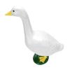Hagegåsstatue Resin Livaktig Stor Størrelse Hvit Gåsskulptur Ornament for Basseng Gård Utendørs Dekor