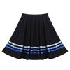 Kids Girls Ballet Dance Skirt Chiffon Elastic Waist Full Circle Ribbons Decorated Skirt Dance Dress for Ballet Stage Performance