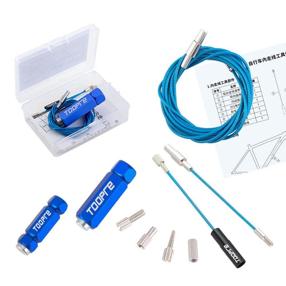 Aluminum Alloy Internal Cable Routing Kit Black Blue Brake Shift Hydraulic Tool MTB Road Cycling