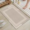 Bathroom Absorbent Floor Mat, Toilet Soft Diatom Mud Carpet, Bathroom Mat, Bathroom Door Non-Slip Foot Mat