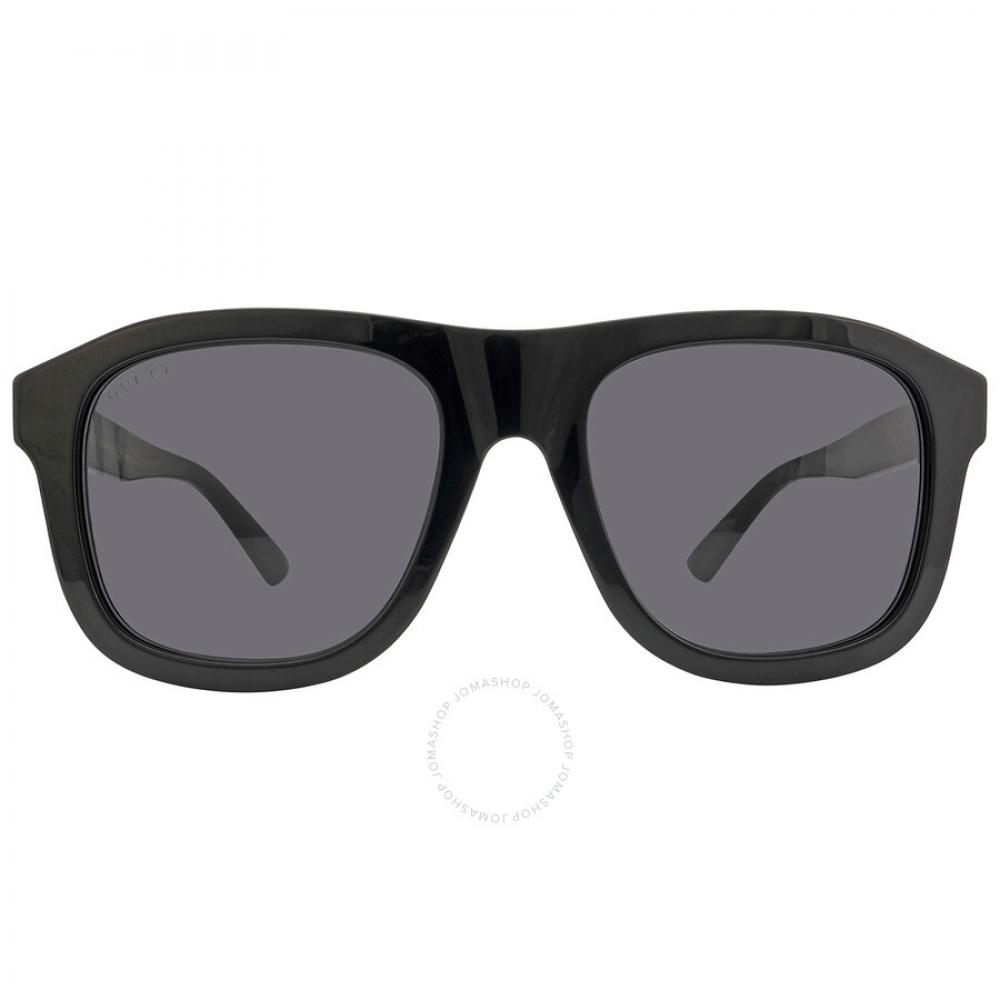

Gucci Серые квадратные мужские солнцезащитные очки GG1316S 001 54
