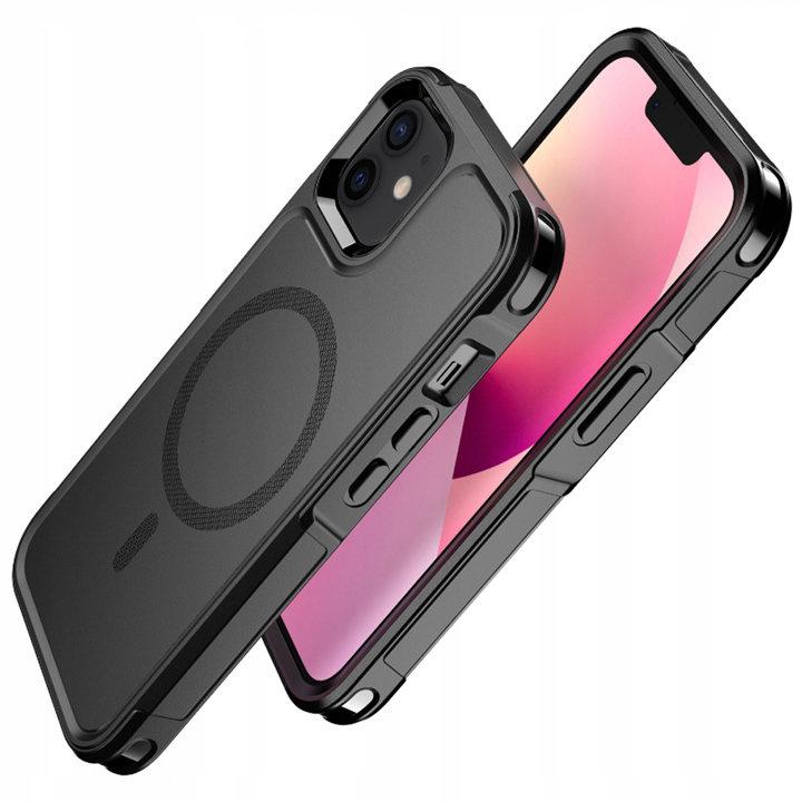 iPhone 12/12 Pro Case, MagForce MagSafe, Black