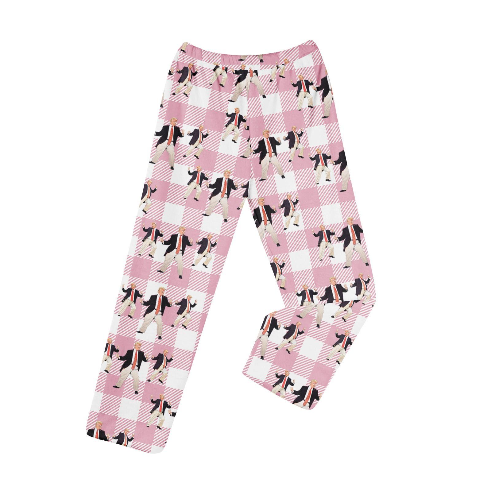 

Дорослі Зимові Повсякденні Домашні Кльош Штани Йога Повсякденні Однотонні Спортивні Штани S рожевий