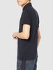 Mizuno Training Polo Short Size M Men's Shirt, Sleeve, Moisture-Wicking, Quick-Drying, Black, (32MA0083)