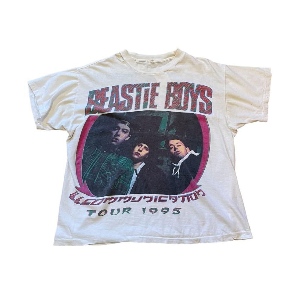 1995-х BEASTIE BOYS Ill COMMUNICATION tour Репринт Футболка Унисекс Футболка M