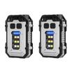 Clip-On Flashlight Rechargeable Mini EDC Keychain Torch,Compact Pocket COB Flash Light for Hiking Camping Fishing Holiday Gifts